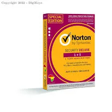 Symantec Norton Security Deluxe 3.0 AntiVirus - 1 Poste - 1 an